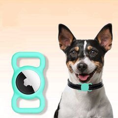 Silikoni "Airtag" pidike kissan tai koiran kaulapantaan (Mintunvihreä) hinta ja tiedot | CANN Koirat | hobbyhall.fi
