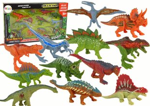 Sarja dinosaurushahmoja, 12 kpl hinta ja tiedot | Poikien lelut | hobbyhall.fi