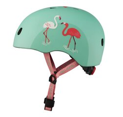 Kypärä Micro Flamingo, vihreä hinta ja tiedot | Micro Urheilu ja vapaa-aika | hobbyhall.fi
