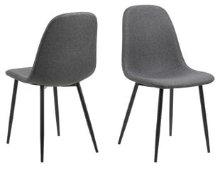 Celia neljän tuolin setti, musta hinta ja tiedot | Ruokapöydän tuolit | hobbyhall.fi