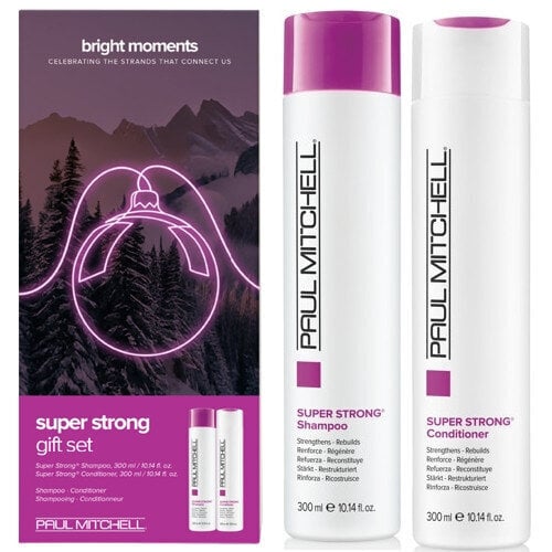 PAUL MITCHELL Super Strong hiustenhoitosetti 300+300ml hinta ja tiedot | Shampoot | hobbyhall.fi