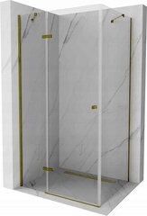 Mexen Roma suihkukaappi, Gold, 120 x 90 cm hinta ja tiedot | Suihkukaapit ja suihkunurkat | hobbyhall.fi