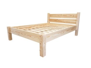 Massiivipuinen sänky 006 80x200 luonnonväri hinta ja tiedot | MSL wooden furniture Huonekalut ja sisustus | hobbyhall.fi