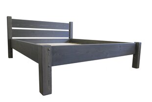 Massiivipuinen sänky 006 90x200 harmaa hinta ja tiedot | MSL wooden furniture Huonekalut ja sisustus | hobbyhall.fi