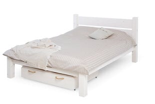 Massiivipuinen sänky 006 80x200 valkoinen hinta ja tiedot | Sängyt | hobbyhall.fi