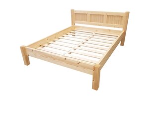 Massiivipuinen sänky Freyja 160x200 luonnonväri hinta ja tiedot | MSL wooden furniture Huonekalut ja sisustus | hobbyhall.fi