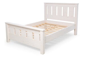 Massiivipuinen sänky Georg 100x200 valkoinen hinta ja tiedot | MSL wooden furniture Huonekalut ja sisustus | hobbyhall.fi