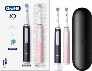 Oral-B iO3 Duo Edition hinta ja tiedot | Sähköhammasharjat | hobbyhall.fi