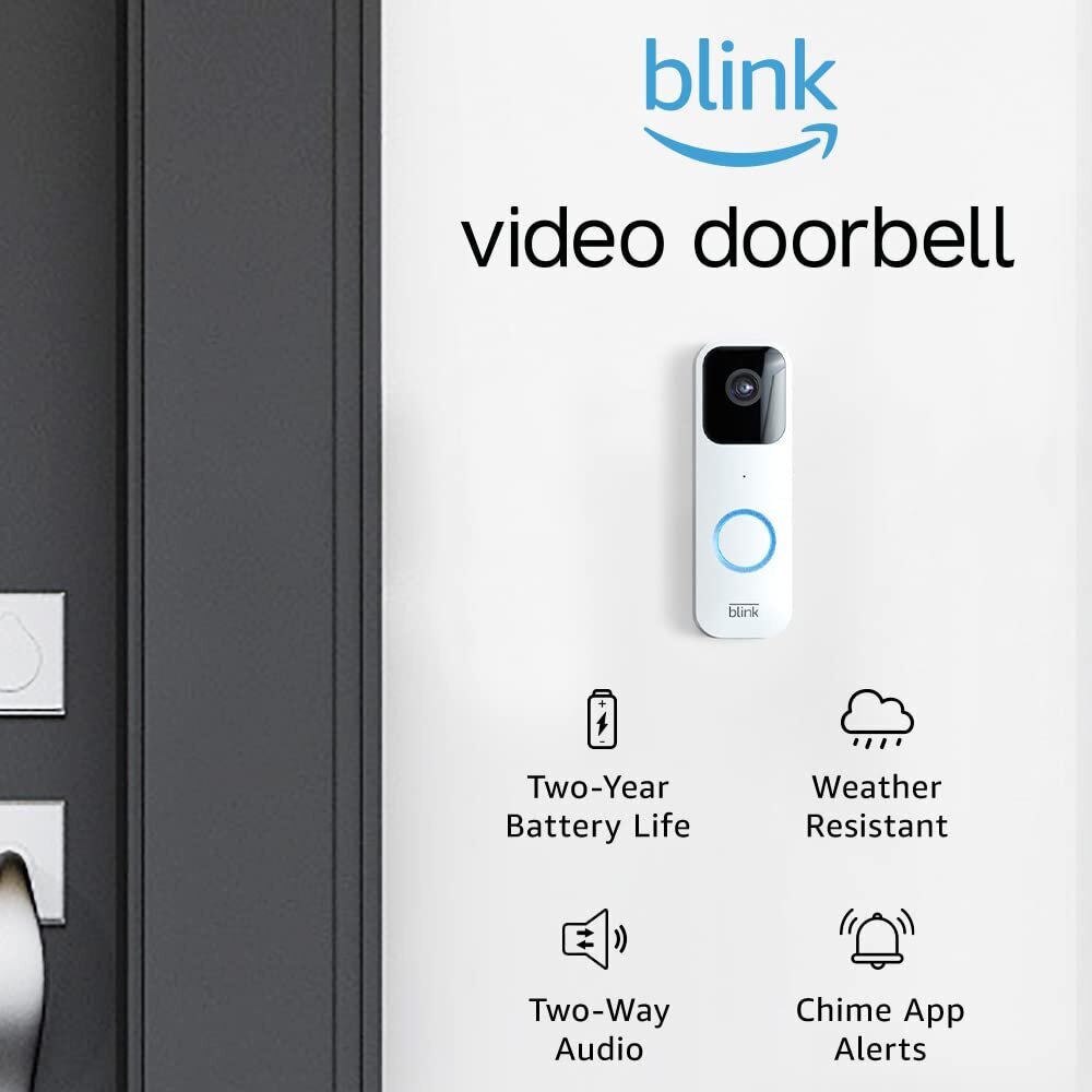 Blink Video Doorbell + Sync Module 2 hinta ja tiedot | Valvontakamerat | hobbyhall.fi