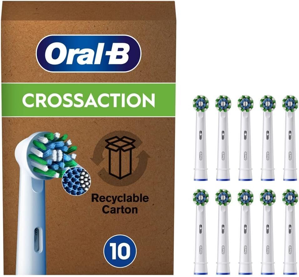 Oral-B Pro Cross Action Electric Toothbrush Head hinta ja tiedot | Sähköhammasharjan vaihtoharjat | hobbyhall.fi