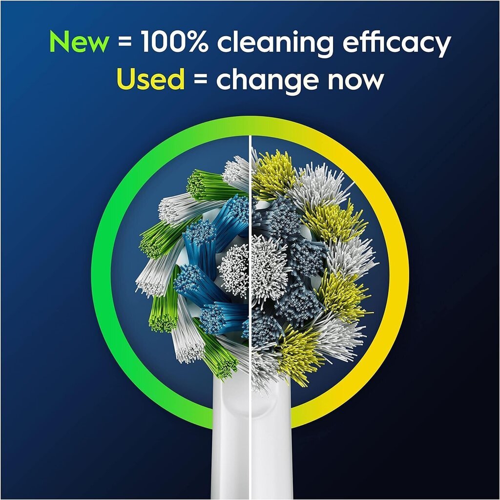 Oral-B Pro Cross Action Electric Toothbrush Head hinta ja tiedot | Sähköhammasharjan vaihtoharjat | hobbyhall.fi