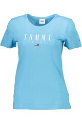 Naisten t-paita Tommy Hilfiger, sininen hinta ja tiedot | Naisten T-paidat | hobbyhall.fi