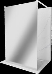 Suihkuseinä Mexen Kioto, valkoinen, peilattu, 100 x 200 cm hinta ja tiedot | Suihkuseinät ja -ovet | hobbyhall.fi