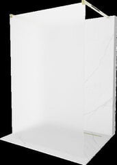 Suihkukaappi Mexen Kioto, kulta, matta, 100 x 200 cm hinta ja tiedot | Suihkuseinät ja -ovet | hobbyhall.fi