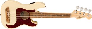 Elektroakustinen bassoukulele Fender Fullerton Precision Olympic White hinta ja tiedot | Fender Soittimet | hobbyhall.fi