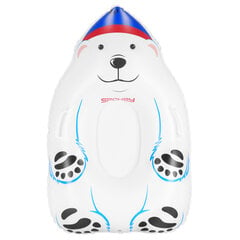 Puhallettava liukuri Spokey Bear, valkoinen kaina ir informacija | Pulkat, liukurit ja kelkat | hobbyhall.fi