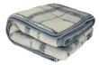 Villa viltti 200x220 ruudullinen kuvio, harmaa Merinovilla 100% hinta ja tiedot | Peitot | hobbyhall.fi