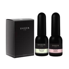 Setti rubber aluslakkoja Didier Lab, Clear + Creamy Pink, 2 kpl hinta ja tiedot | Didier Lab Hajuvedet ja kosmetiikka | hobbyhall.fi