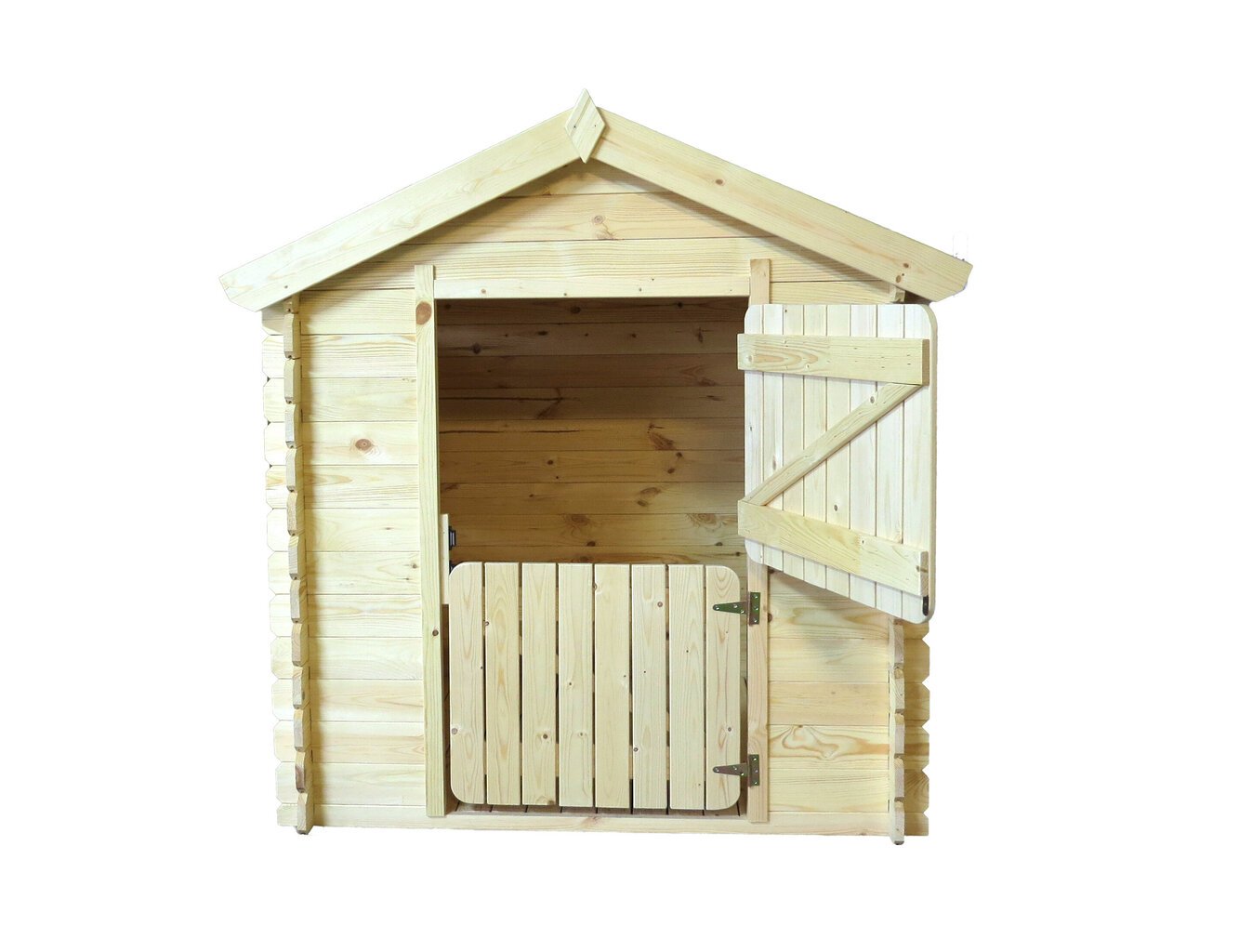 Puinen lasten leikkimökki Timbela M516 H145 x 112 x 146 cm / 1.1 m2 hinta ja tiedot | Lasten leikkimökit ja -teltat | hobbyhall.fi