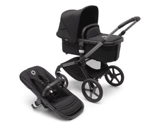 Bugaboo Fox 5 complete universaalit rattaat, Graphite/Midnight Black hinta ja tiedot | Vaunut ja rattaat | hobbyhall.fi