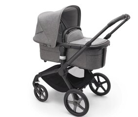 Bugaboo Fox 5 complete universaalit rattaat, Black/Grey Melange hinta ja tiedot | Vaunut ja rattaat | hobbyhall.fi