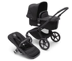 Bugaboo Fox 5 complete universaalit rattaat, Black/Midnight Black hinta ja tiedot | Vaunut ja rattaat | hobbyhall.fi