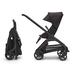 Bugaboo Dragonfly Base urheilurattaat, Black/Grey Melange hinta ja tiedot | Vaunut ja rattaat | hobbyhall.fi