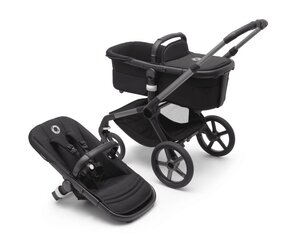 Bugaboo Fox 5 Base yleisrattaat, Graphite/Midnight Black hinta ja tiedot | Vaunut ja rattaat | hobbyhall.fi