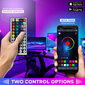 Smart 5050 RGB LED Strip 20 m Bluetooth-toiminnolla hinta ja tiedot | LED-valonauhat | hobbyhall.fi