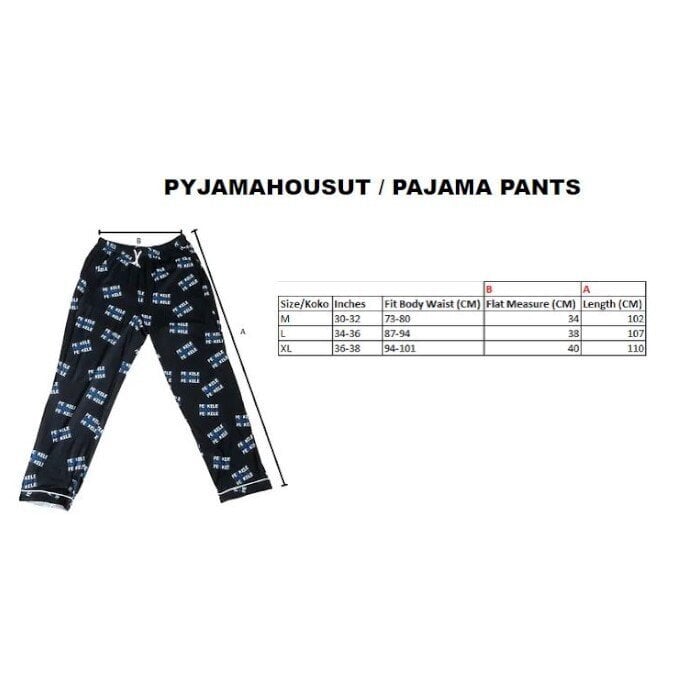 Perkele miesten pyjamahousut hinta ja tiedot | Miesten kylpytakit ja pyjamat | hobbyhall.fi