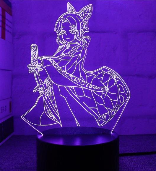 Lamppu 3D Led Demon Slayer hinta ja tiedot | Sisustustuotteet | hobbyhall.fi