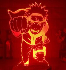 Lamppu 3D Led Naruto hinta ja tiedot | Sisustustuotteet | hobbyhall.fi