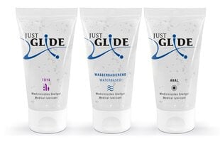 Voiteluainesetti Just Glide, 3x50 ml hinta ja tiedot | Liukuvoiteet | hobbyhall.fi