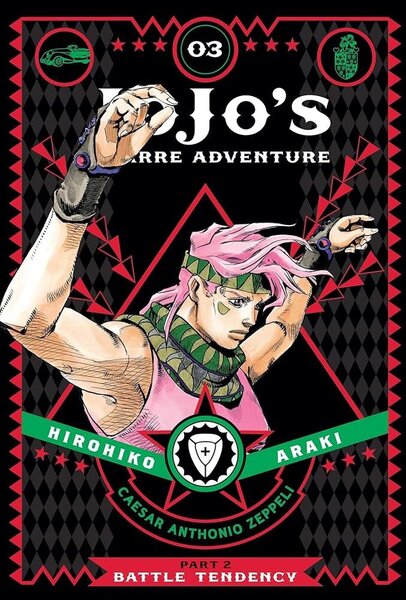 Manga Jojo's Bizarre Adventures Part 2 Vol 3