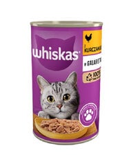Whiskas Adult kanaa aikuisille kissoille, 24x400 g hinta ja tiedot | Whiskas Lemmikit | hobbyhall.fi