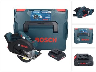 Bosch GKM 18V-50 Professional akkukäyttöinen moottorisaha 18 V 136 mm + 1x ProCORE akku 4,0 Ah + L-Boxx - ilman laturia hinta ja tiedot | Sahat ja sirkkelit | hobbyhall.fi
