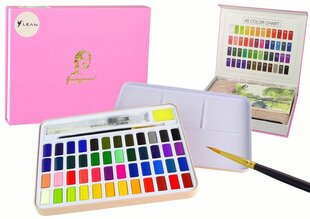 Sarja akvarellimaaleja, 48 väriä hinta ja tiedot | Kehittävät lelut | hobbyhall.fi