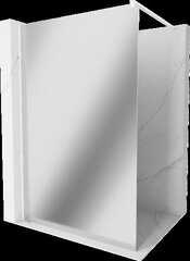 Suihkuseinä Mexen Kioto, peilattu, valkoinen, 100 x 200 cm hinta ja tiedot | Suihkuseinät ja -ovet | hobbyhall.fi