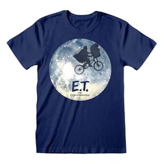 E.T. the Extra-Terrestrial T-paita Moon Silhouette Koko S 199718 hinta ja tiedot | Miesten T-paidat | hobbyhall.fi