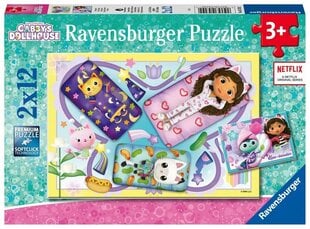 2x12 kpl Kissa Mökki Gabi hinta ja tiedot | Ravensburger Polska Lapset | hobbyhall.fi