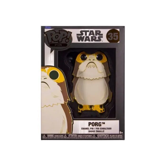 Tähtien sota POP! Emali Pin Porg 10 cm hinta ja tiedot | Koristeet ja tarrat | hobbyhall.fi