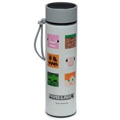 Minecraft termos ruostumattomasta teräksestä valmistettu pullo lämpömittari 450ml hinta ja tiedot | Termoskannut ja termosmukit | hobbyhall.fi