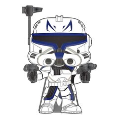 Tähtien sota Kloonisotaa Loungefly POP! Emalitappi Captain Rex (pimeässä hehkuva) 10 cm hinta ja tiedot | Koristeet ja tarrat | hobbyhall.fi