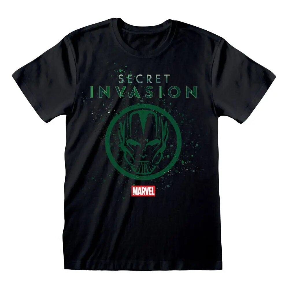 Marvel T-paita Secret Invasion Logo Koko S 215019 hinta ja tiedot | Miesten T-paidat | hobbyhall.fi