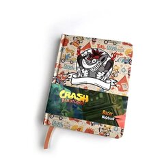 Crash Bandicoot muistikirja A5 Racer hinta ja tiedot | Vihkot, muistikirjat ja paperit | hobbyhall.fi