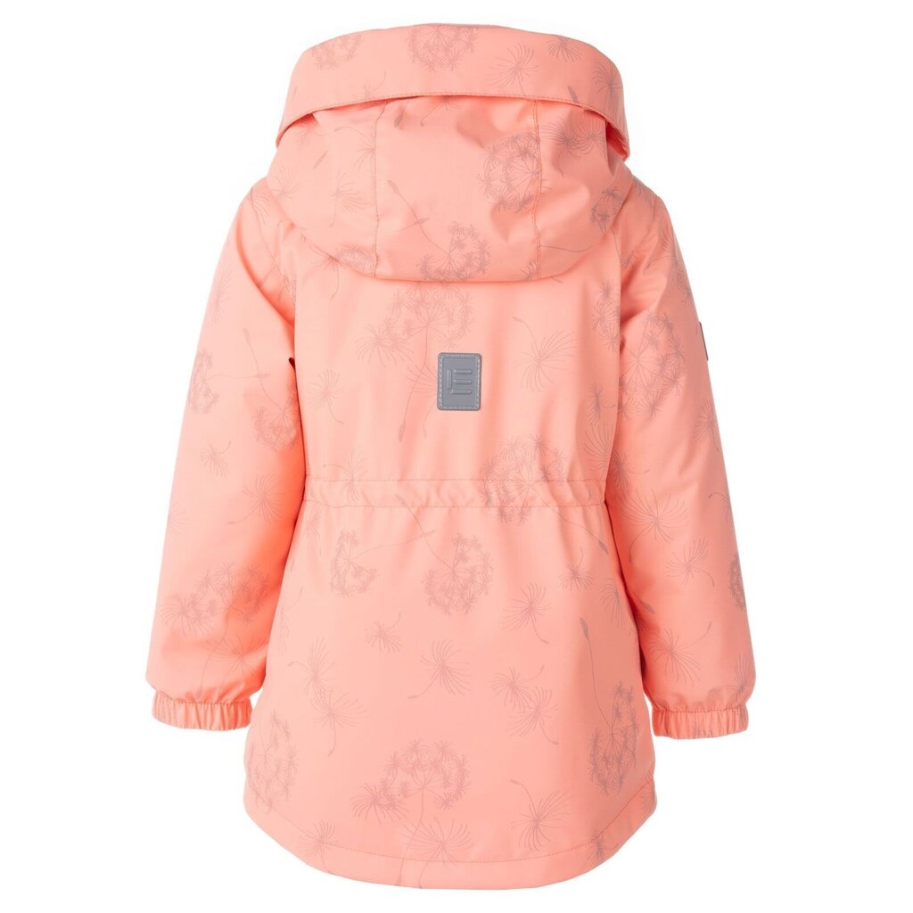 Lenne lasten parka 80g Marita 23226*1734, persikka/harmaa hinta ja tiedot | Tyttöjen takit | hobbyhall.fi