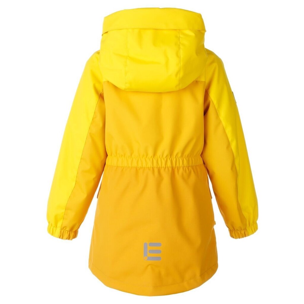 Lenne parka tytöille 45g Sally 23228*108, keltainen hinta ja tiedot | Tyttöjen takit | hobbyhall.fi