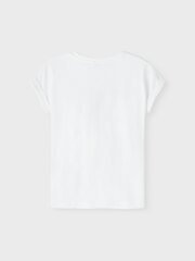 Name It lasten t-paita 13218585*01, valkoinen hinta ja tiedot | Tyttöjen paidat | hobbyhall.fi