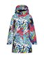 Huppa lasten parka 40g Janelle 1 12360104*34063, fuksia/sininen hinta ja tiedot | Tyttöjen takit | hobbyhall.fi