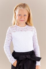 Catherine lasten pusero 271521 01, valkoinen hinta ja tiedot | Tyttöjen paidat | hobbyhall.fi
